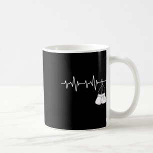 Boxing Heartbeat - Boxing Lover Boxer Kickboxing F Coffee Mug