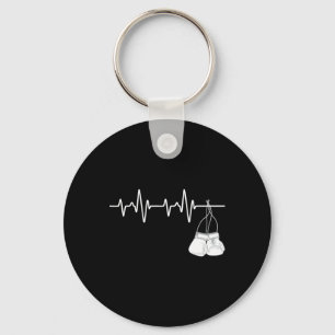 Boxing Heartbeat - Boxing Lover Boxer Kickboxing F Key Ring