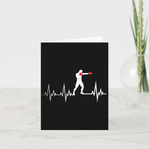 Boxing Heartbeat Shirt Martial Arts Lover Tee  Card