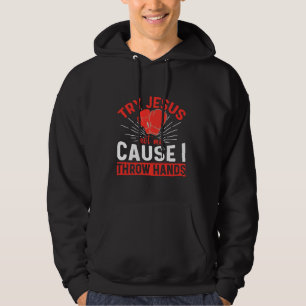 Boxing Humour Apparel with Boxing Bag Punching Hoodie