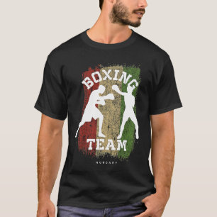Boxing Hungary Combat Sports Fighter Boxing T-Shirt