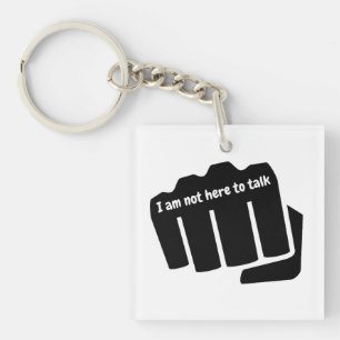 Boxing, I am not here to talk Key Ring
