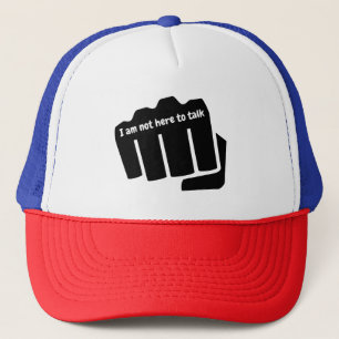 Boxing, I am not here to talk Trucker Hat