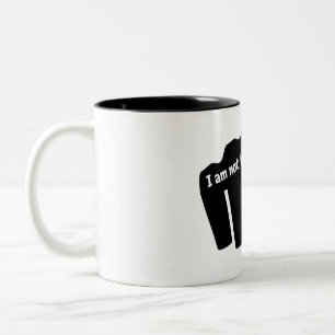 Boxing, I am not here to talk Two-Tone Coffee Mug