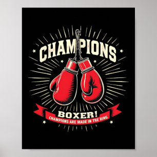 Boxing I'm Boxer Poster