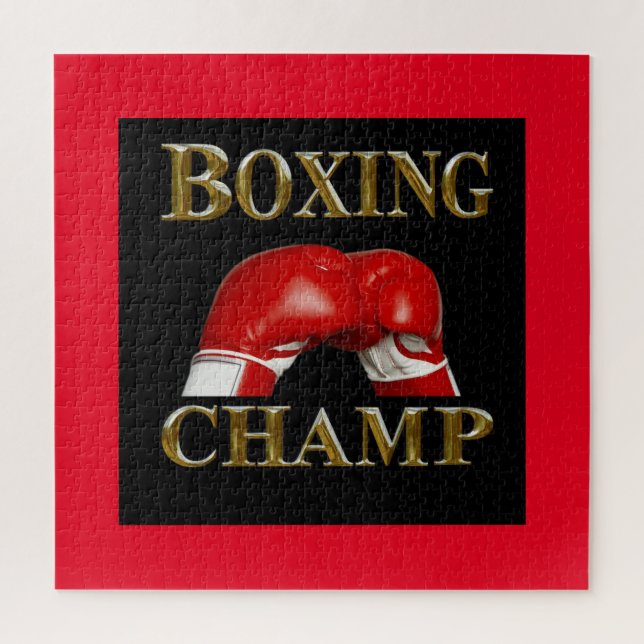 BOXING JIGSAW PUZZLE (Vertical)