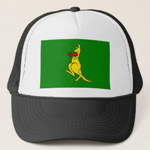 Boxing kangaroo collector item"s trucker hat