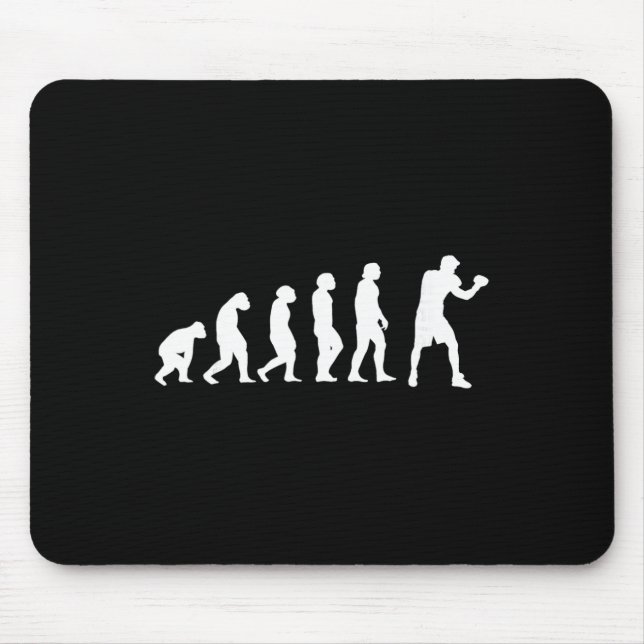 Boxing Kickboxing Evolution Boxing Fight Boxer  Mouse Mat (Front)