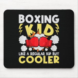 Boxing Kid Like A Regular Kid But Cooler - Boxer K Mouse Mat