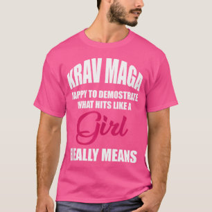 Boxing Krav Maga Athlete Sparring Gift Krav Maga T-Shirt