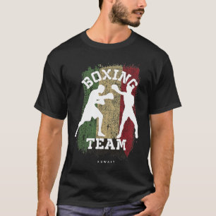 Boxing Kuwait Combat Sports Fighter Boxing T-Shirt