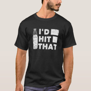 Boxing Lover Funny Boxer Trainer Fan Coach I'd Hit T-Shirt
