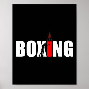 Boxing Lover Gym Boxer Kickboxing Kickboxer Enthus Poster