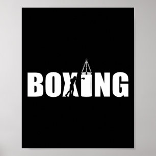 Boxing Lover Gym Boxer Kickboxing Kickboxer Enthus Poster