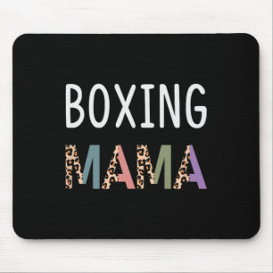Boxing Mama Boxer Women Gift - Funny Boxing Mum Mouse Mat