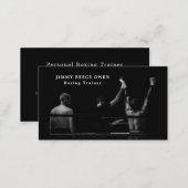 Boxing Match Champion, Boxer, Boxing Trainer Business Card (Front/Back)