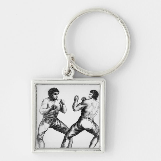 Boxing Match Key Ring (Front)