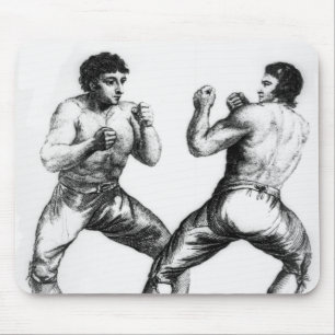 Boxing Match Mouse Mat