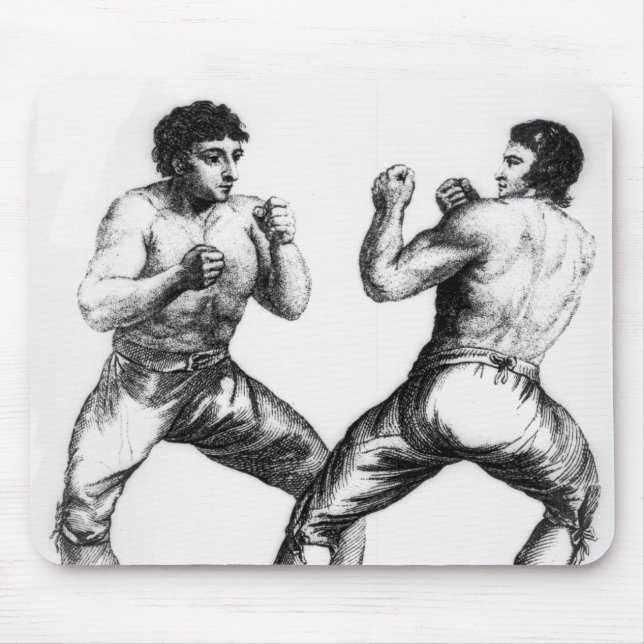 Boxing Match Mouse Mat (Front)