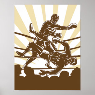 Boxing Match Poster