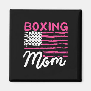Boxing Mom Boxing Mother Kickboxing Mommy Mama Mot Magnet