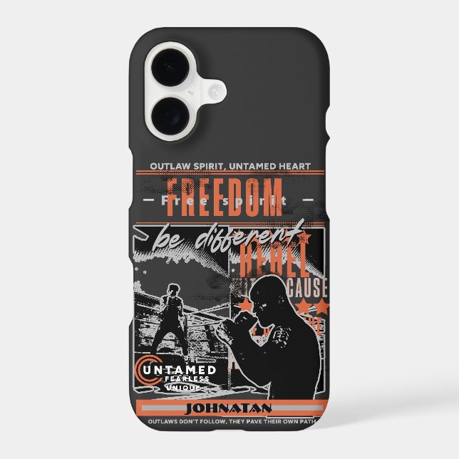 Boxing Motivation Rebel Fighter Gym  (Back)