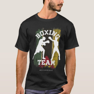 Boxing Mozambique Combat Sports Fighter Boxing T-Shirt