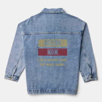 Boxing Mum Definition Proud Boxing Mum  Denim Jacket
