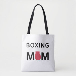 Boxing mum tote bag