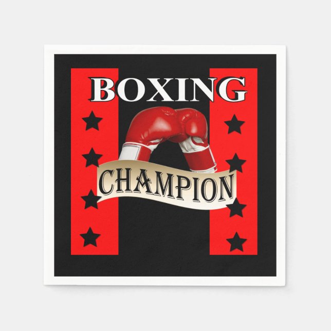 BOXING  NAPKIN (Front)