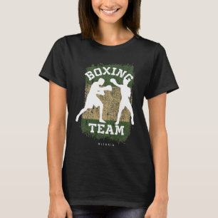 Boxing Nigeria Combat Sports Fighter Boxing T-Shirt