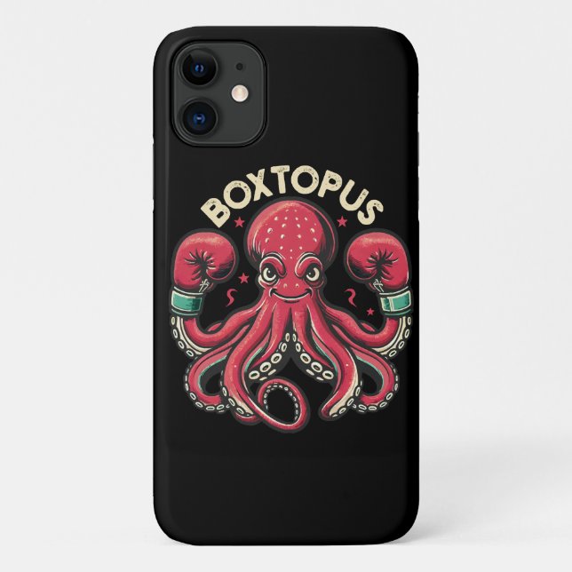Boxing Octopus - Boxtopus Case-Mate iPhone Case (Back)