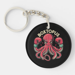Boxing Octopus - Boxtopus Key Ring