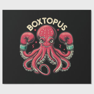 Boxing Octopus - Boxtopus Wrapping Paper