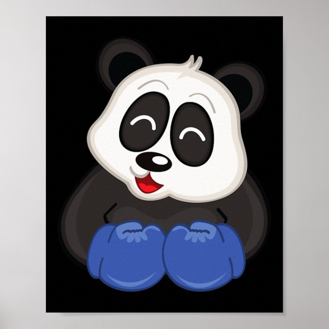 Boxing - Panda Bear  Poster (Front)