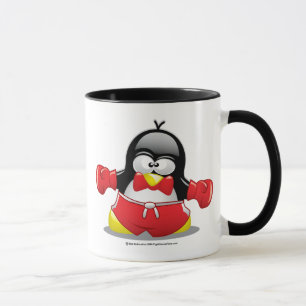 Boxing Penguin Mug