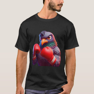 Boxing Pigeon Boxer Kickboxer Mma Fighter Combat S T-Shirt