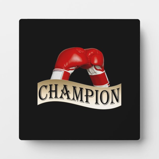 BOXING PLAQUE (Front)