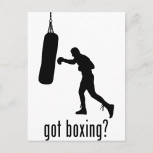 Boxing Postcard