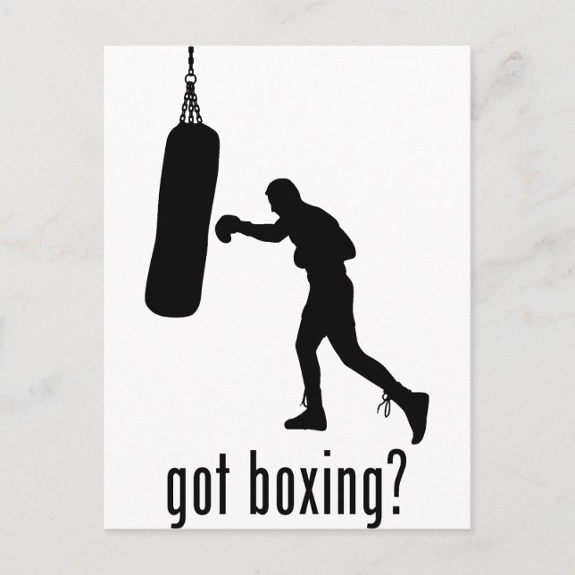 Boxing Postcard (Front)