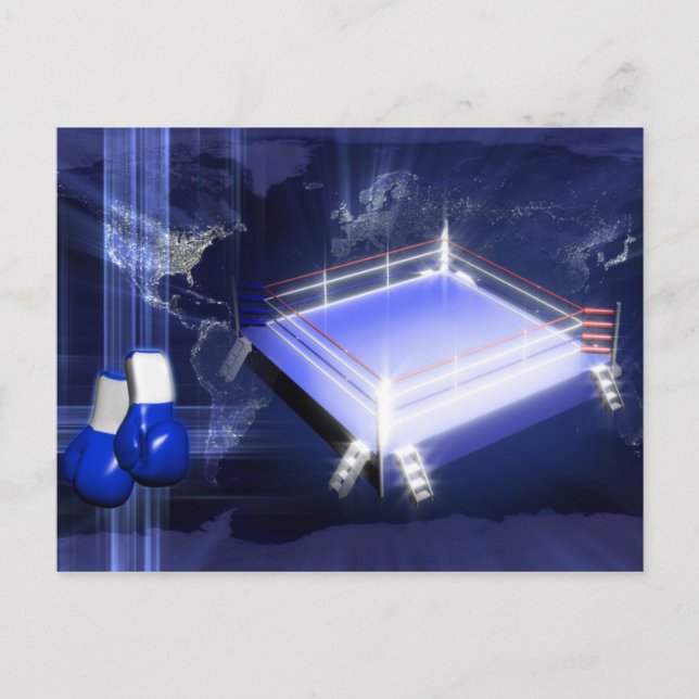boxing postcard (Front)