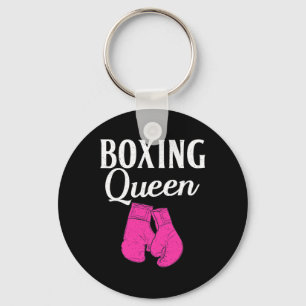 Boxing Queen Sport Fighting Boxer  Key Ring