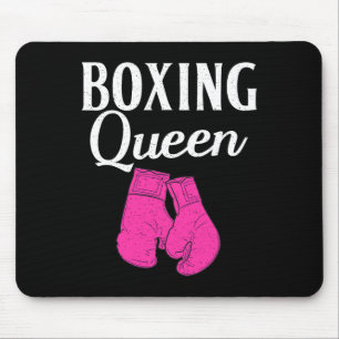Boxing Queen Sport Fighting Boxer  Mouse Mat