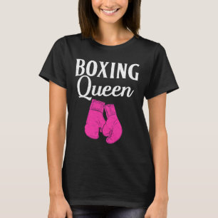 Boxing Queen Sport Fighting Boxer T-Shirt