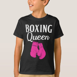 Boxing Queen Sport Fighting Boxer  T-Shirt