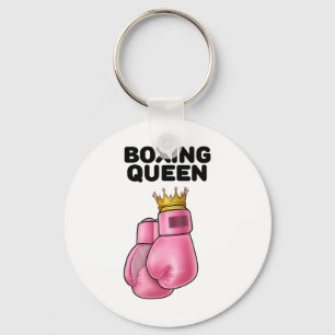 Boxing Queen Womens Boxing Girls Boxer Boxing 1  Key Ring