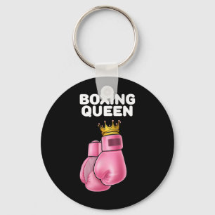Boxing Queen Womens Boxing Girls Boxer Boxing Key Ring