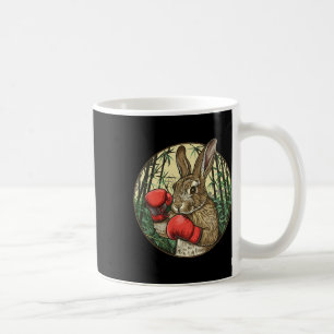 Boxing Rabbit Boxing Gloves Kickboxing Funny Boxer Coffee Mug
