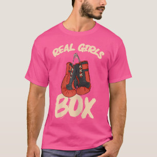 Boxing Real Girls Boxing Gloves Boxer Kickboxing M T-Shirt