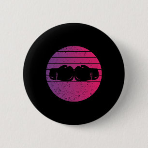 Boxing Retro Style Vintage 1  6 Cm Round Badge
